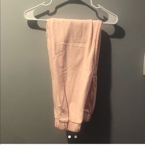 pink sweatpants